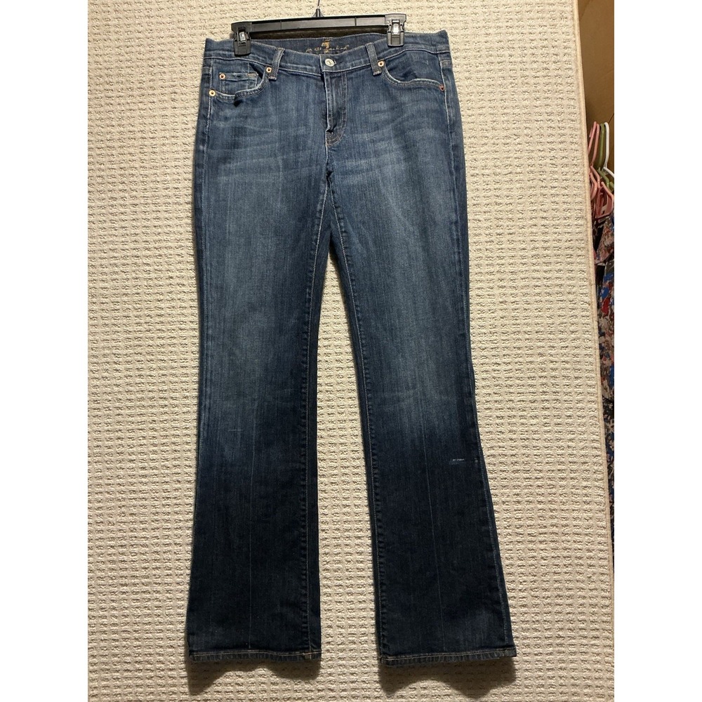 7 Seven For All Mankind Bootcut Jeans 32 Women U075080U Cut 709589 32x32 USA